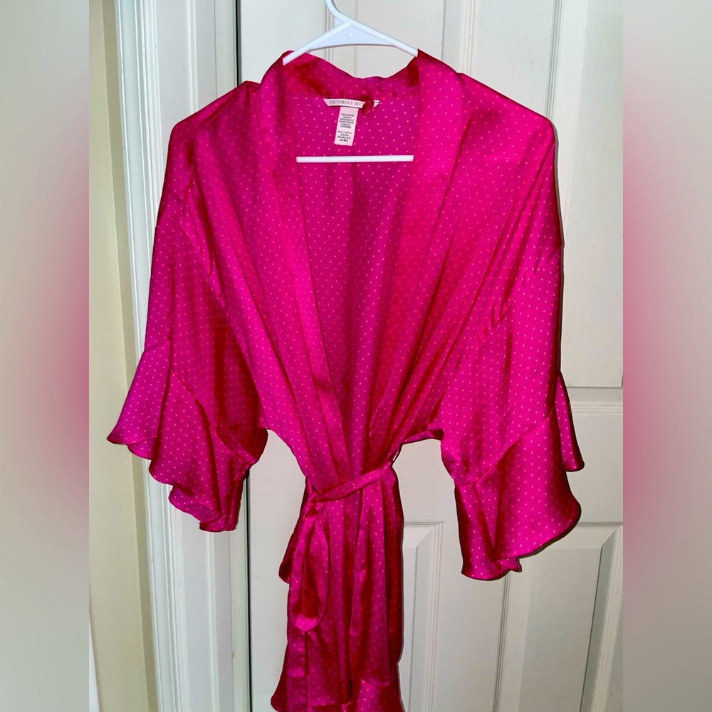 Victoria’s secret Polka Dot Angel Robe